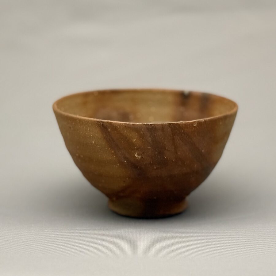 茶碗　備前緋襷　23代木村桃山造
