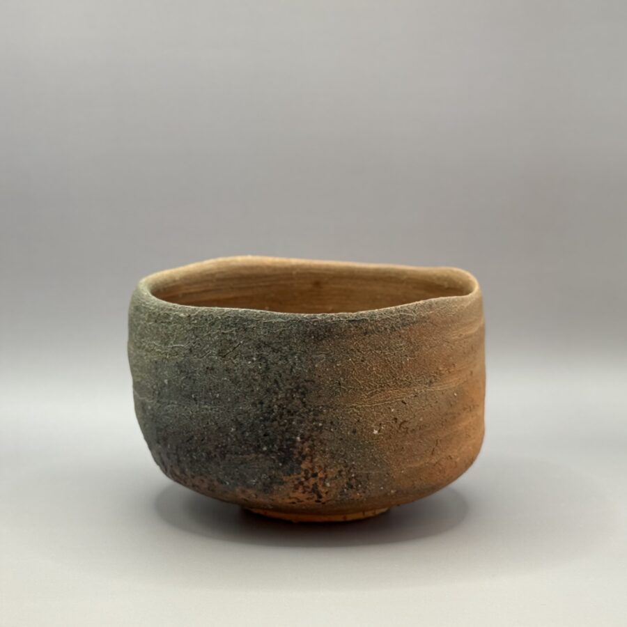茶碗　備前緋襷 （英昭時代）　木村桃山造