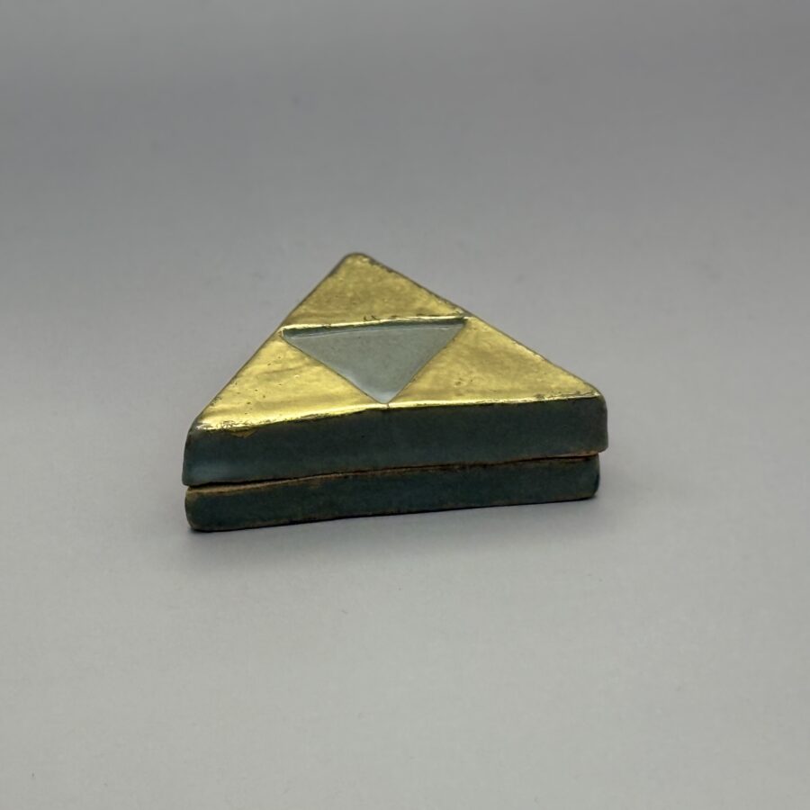 香合　朝日焼　１６世松林豊斎 造　No.940