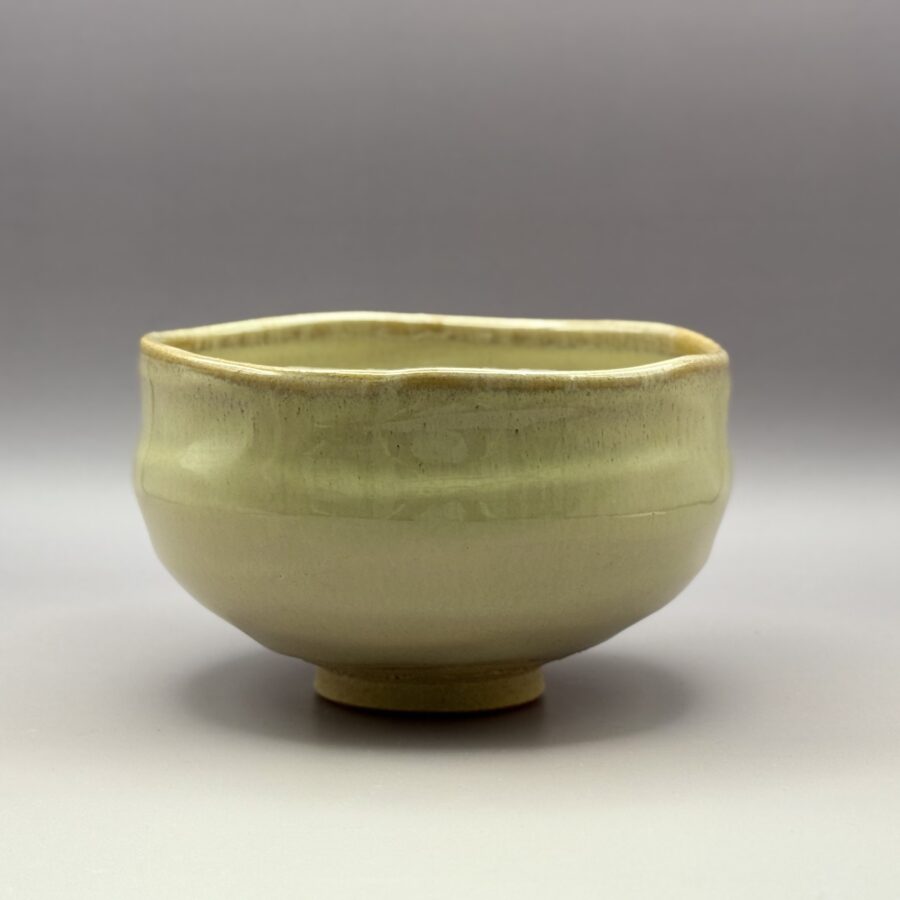 茶碗　赤膚焼　大塩昭山造