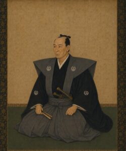久留里森家初代森光照肖像（江戸後期）