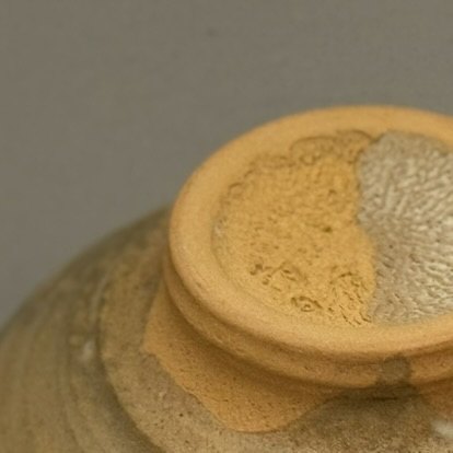 茶碗　紅鹿背　１５世松林豊斎 作1950-2015　No.698