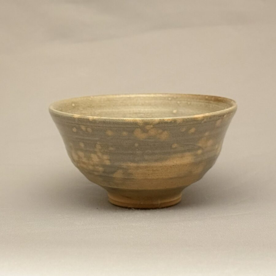 茶碗　紅鹿背（１６世襲名初作）　１６世松林豊斎 造1980-