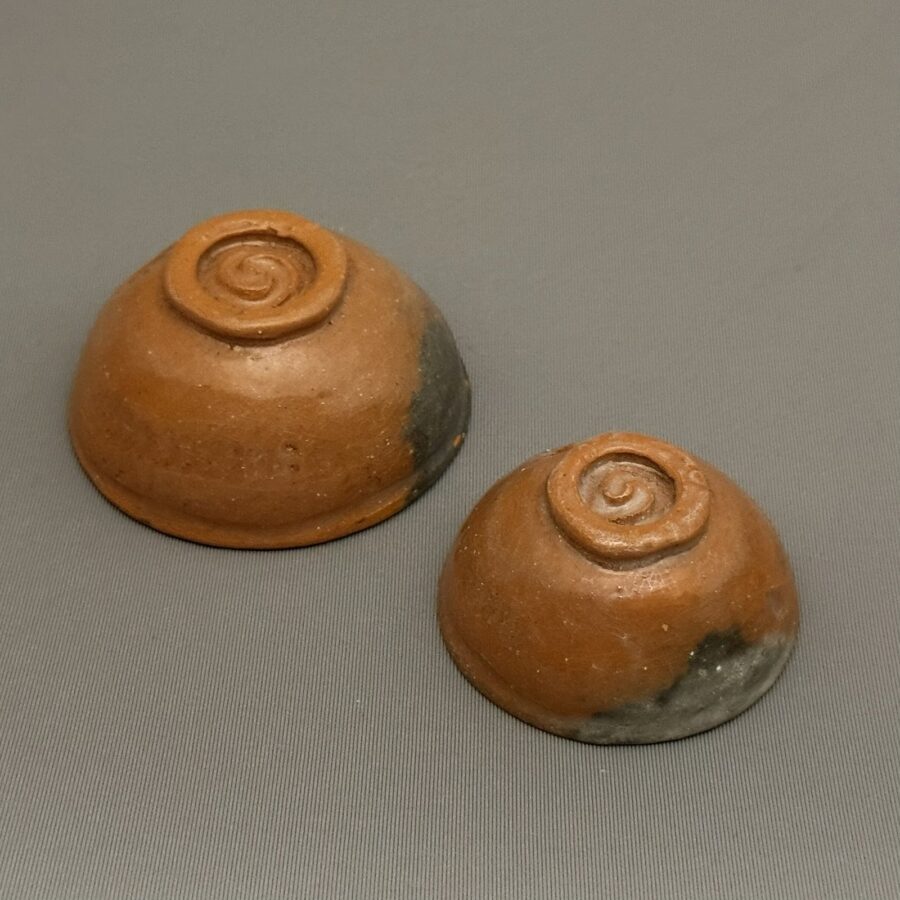 ぐい吞み　嶋臺盃　９代大樋長左衛門 作1901-1986　No.892