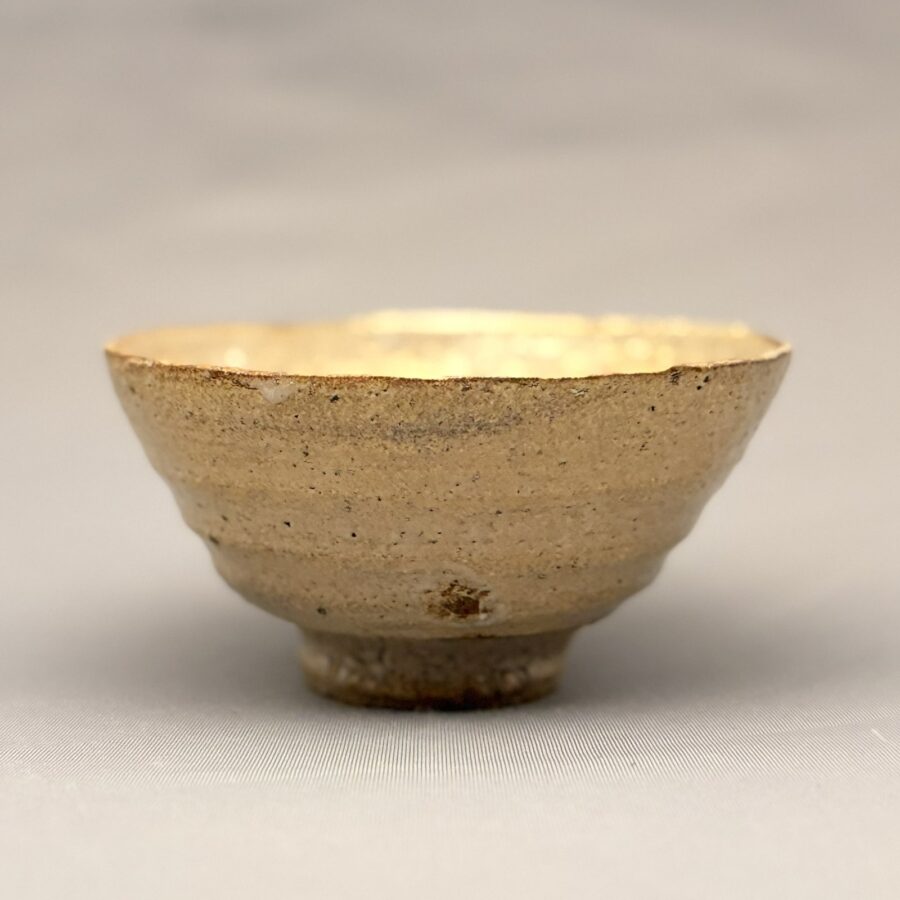 茶碗　小井戸　野口以織 作1950-
